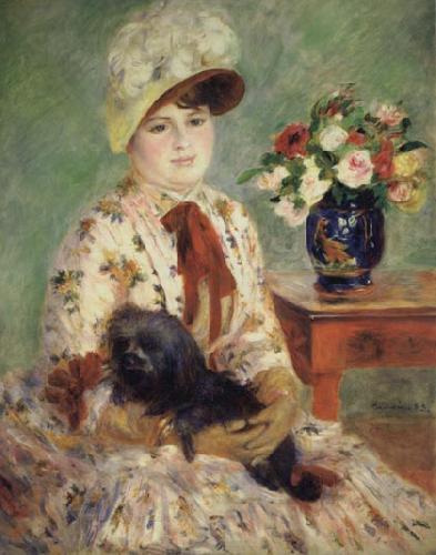 Pierre Renoir Madame Hagen Norge oil painting art